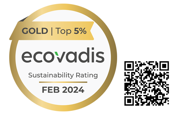 ecovadis gold logo